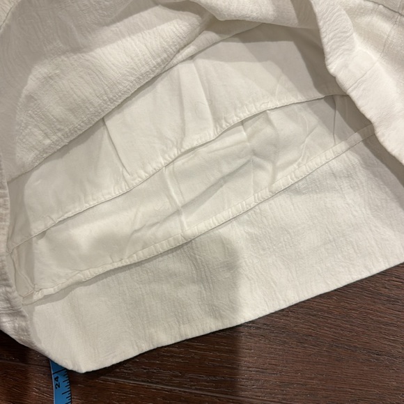 Greylin Strapless Jumpsuit, lined, side zipper in Linen/cotton blend in EUC - Picture 11 of 13